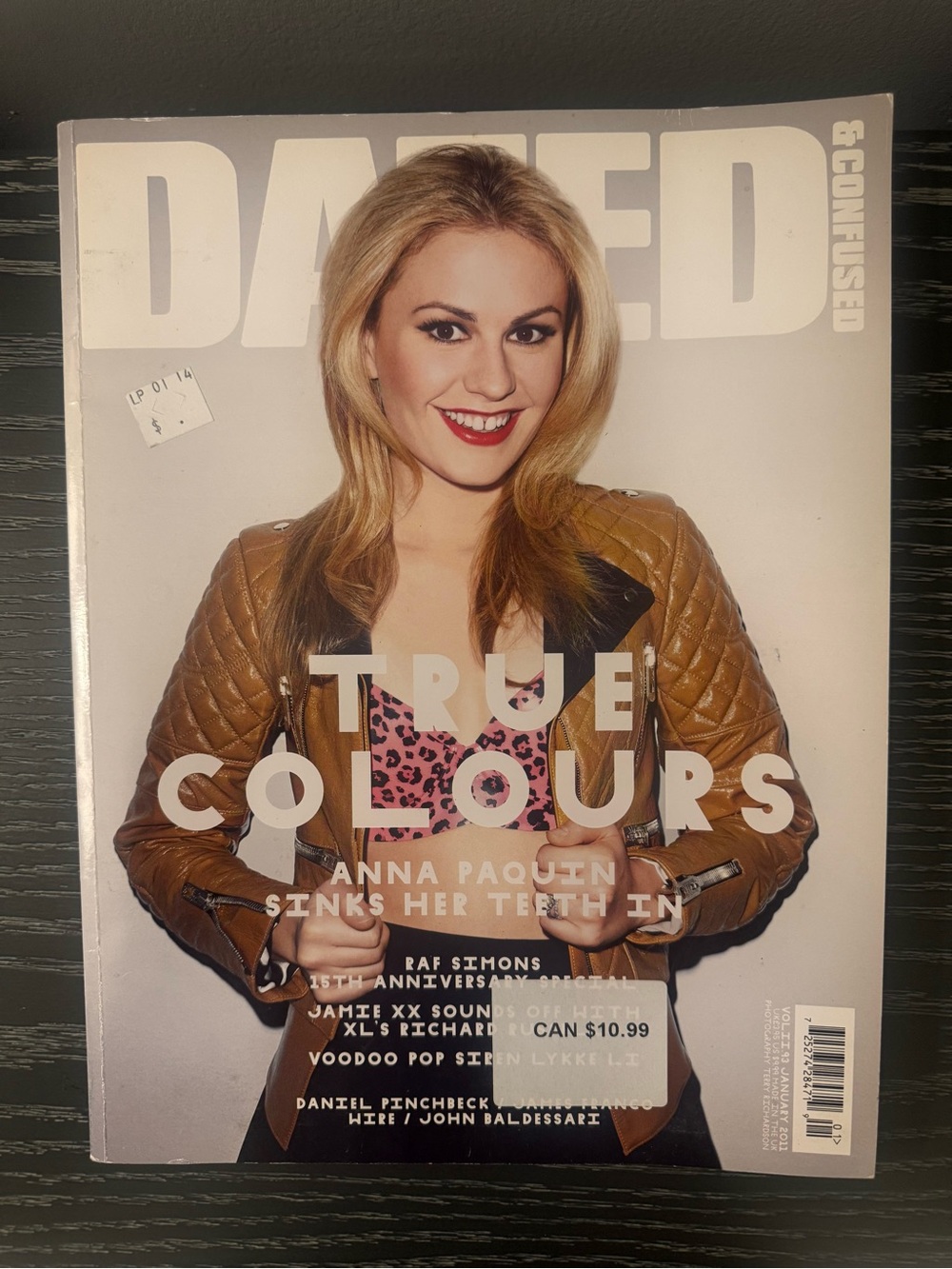 Dazed Magazine January 2011: Cover - Anna Paquin